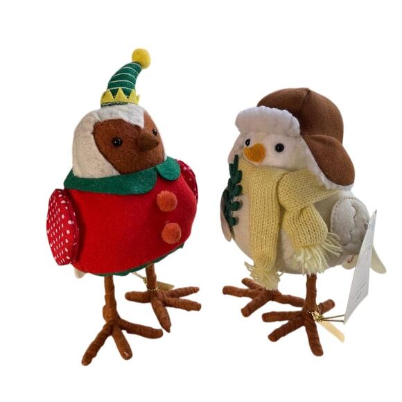 Target Wondershop ‎ Chip & Bauble 2023 Featherly Friends Fabric Bird - Picture 5 of 5